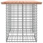 vidaXL Panca da Giardino Design Gabbione 100x70x72 cm Massello Douglas vidaXL Panca da Giardino Design Gabbione 100x70x72 cm Massello Douglas
