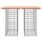 vidaXL Panca da Giardino Design Gabbione 100x70x72 cm Massello Douglas vidaXL Panca da Giardino Design Gabbione 100x70x72 cm Massello Douglas