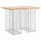 vidaXL Panca Giardino Design Gabbione 100x70x72 cm Legno Massello Pino vidaXL Panca Giardino Design Gabbione 100x70x72 cm Legno Massello Pino