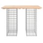 vidaXL Panca Giardino Design Gabbione 100x70x72 cm Legno Massello Pino vidaXL Panca Giardino Design Gabbione 100x70x72 cm Legno Massello Pino