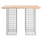 vidaXL Panca Giardino Design Gabbione 100x70x72 cm Legno Massello Pino vidaXL Panca Giardino Design Gabbione 100x70x72 cm Legno Massello Pino