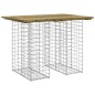 vidaXL Panca da Giardino Design Gabbione 100x70x72 cm Pino Impregnato vidaXL Panca da Giardino Design Gabbione 100x70x72 cm Pino Impregnato