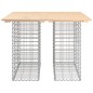 vidaXL Panca Giardino Design Gabbione 100x102x72cm Legno Massello Pino