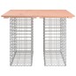 vidaXL Panca da Giardino Design Gabbione 100x102x72cm Massello Douglas vidaXL Panca da Giardino Design Gabbione 100x102x72cm Massello Douglas