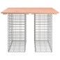 vidaXL Panca da Giardino Design Gabbione 100x102x72cm Massello Douglas vidaXL Panca da Giardino Design Gabbione 100x102x72cm Massello Douglas