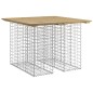 vidaXL Panca da Giardino Design Gabbione 100x102x72 cm Pino Impregnato vidaXL Panca da Giardino Design Gabbione 100x102x72 cm Pino Impregnato