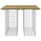 vidaXL Panca da Giardino Design Gabbione 100x102x72 cm Pino Impregnato vidaXL Panca da Giardino Design Gabbione 100x102x72 cm Pino Impregnato