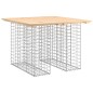 vidaXL Panca Giardino Design Gabbione 100x102x72cm Legno Massello Pino vidaXL Panca Giardino Design Gabbione 100x102x72cm Legno Massello Pino