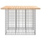 vidaXL Panca Giardino Design Gabbione 100x102x72cm Legno Massello Pino vidaXL Panca Giardino Design Gabbione 100x102x72cm Legno Massello Pino