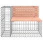 vidaXL Panca Giardino Design Gabbione 92x71x65,5 cm Massello Douglas vidaXL Panca Giardino Design Gabbione 92x71x65,5 cm Massello Douglas