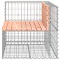 vidaXL Panca Giardino Design Gabbione 92x71x65,5 cm Massello Douglas vidaXL Panca Giardino Design Gabbione 92x71x65,5 cm Massello Douglas