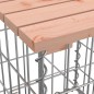 vidaXL Panca Giardino Design Gabbione 92x71x65,5 cm Massello Douglas vidaXL Panca Giardino Design Gabbione 92x71x65,5 cm Massello Douglas