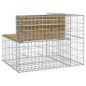 vidaXL Panca da Giardino Design Gabbione 92x71x65,5 cm Pino Impregnato vidaXL Panca da Giardino Design Gabbione 92x71x65,5 cm Pino Impregnato