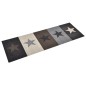 vidaXL Tappetino da Cucina Lavabile Stelle 45x150 cm vidaXL Tappetino da Cucina Lavabile Stelle 45x150 cm