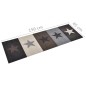 vidaXL Tappetino da Cucina Lavabile Stelle 45x150 cm vidaXL Tappetino da Cucina Lavabile Stelle 45x150 cm