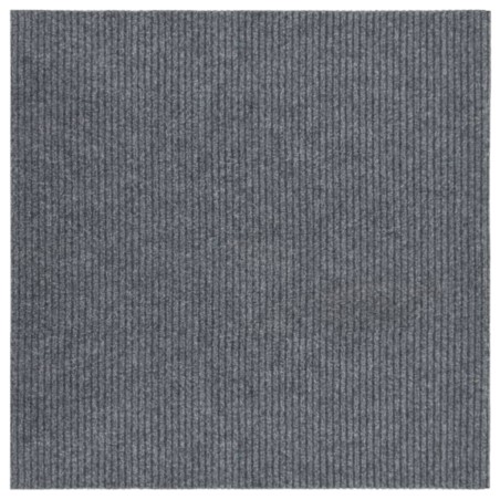 vidaXL Tappeto Corsia Acchiappa Polvere 100x100 cm Grigio