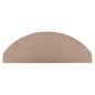vidaXL Tappetini Autoadesivi per Scale 10pz Beige 65x22,5x3,5 cm