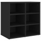 vidaXL Scarpiere 2 pz Nere 52,5x30x50 cm vidaXL Scarpiere 2 pz Nere 52,5x30x50 cm