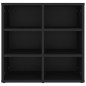 vidaXL Scarpiere 2 pz Nere 52,5x30x50 cm vidaXL Scarpiere 2 pz Nere 52,5x30x50 cm