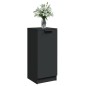 vidaXL Credenze 2 pz Nere 30x30x70 cm in Legno Multistrato vidaXL Credenze 2 pz Nere 30x30x70 cm in Legno Multistrato