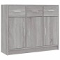 vidaXL Credenza Grigio Sonoma 91x28x75 cm in Legno Multistrato vidaXL Credenza Grigio Sonoma 91x28x75 cm in Legno Multistrato