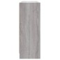 vidaXL Credenza Grigio Sonoma 91x28x75 cm in Legno Multistrato vidaXL Credenza Grigio Sonoma 91x28x75 cm in Legno Multistrato