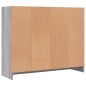 vidaXL Credenza Grigio Sonoma 91x28x75 cm in Legno Multistrato vidaXL Credenza Grigio Sonoma 91x28x75 cm in Legno Multistrato