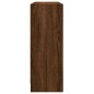 vidaXL Credenza Rovere Marrone 91x28x75 cm in Legno Multistrato vidaXL Credenza Rovere Marrone 91x28x75 cm in Legno Multistrato
