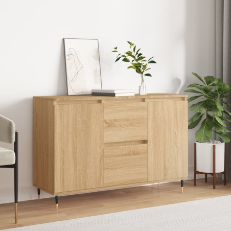 vidaXL Credenza Rovere Sonoma 104x35x70 cm in Legno Multistrato