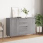 vidaXL Credenza Grigio Sonoma 104x35x70 cm in Legno Multistrato vidaXL Credenza Grigio Sonoma 104x35x70 cm in Legno Multistrato