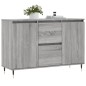 vidaXL Credenza Grigio Sonoma 104x35x70 cm in Legno Multistrato vidaXL Credenza Grigio Sonoma 104x35x70 cm in Legno Multistrato
