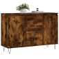 vidaXL Credenza Rovere Fumo 104x35x70 cm in Legno Multistrato vidaXL Credenza Rovere Fumo 104x35x70 cm in Legno Multistrato