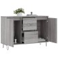 vidaXL Credenza Grigio Sonoma 104x35x70 cm in Legno Multistrato vidaXL Credenza Grigio Sonoma 104x35x70 cm in Legno Multistrato