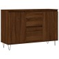 vidaXL Credenza Rovere Marrone 104x35x70 cm in Legno Multistrato vidaXL Credenza Rovere Marrone 104x35x70 cm in Legno Multistrato