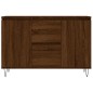 vidaXL Credenza Rovere Marrone 104x35x70 cm in Legno Multistrato vidaXL Credenza Rovere Marrone 104x35x70 cm in Legno Multistrato