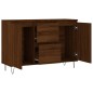 vidaXL Credenza Rovere Marrone 104x35x70 cm in Legno Multistrato vidaXL Credenza Rovere Marrone 104x35x70 cm in Legno Multistrato