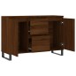 vidaXL Credenza Rovere Marrone 104x35x70 cm in Legno Multistrato vidaXL Credenza Rovere Marrone 104x35x70 cm in Legno Multistrato