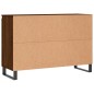vidaXL Credenza Rovere Marrone 104x35x70 cm in Legno Multistrato vidaXL Credenza Rovere Marrone 104x35x70 cm in Legno Multistrato