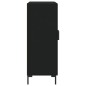 vidaXL Credenza Nera 69,5x34x90 cm in Legno Multistrato vidaXL Credenza Nera 69,5x34x90 cm in Legno Multistrato