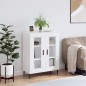 vidaXL Credenza Bianca 69,5x34x90 cm in Legno Multistrato vidaXL Credenza Bianca 69,5x34x90 cm in Legno Multistrato