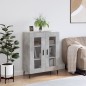 vidaXL Credenza Grigio Cemento 69,5x34x90 cm in Legno Multistrato vidaXL Credenza Grigio Cemento 69,5x34x90 cm in Legno Multistrato