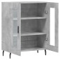 vidaXL Credenza Grigio Cemento 69,5x34x90 cm in Legno Multistrato vidaXL Credenza Grigio Cemento 69,5x34x90 cm in Legno Multistrato