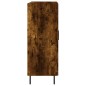 vidaXL Credenza Rovere Fumo 69,5x34x90 cm in Legno Multistrato vidaXL Credenza Rovere Fumo 69,5x34x90 cm in Legno Multistrato