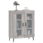 vidaXL Credenza Grigio Sonoma 69,5x34x90 cm in Legno Multistrato vidaXL Credenza Grigio Sonoma 69,5x34x90 cm in Legno Multistrato