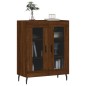 vidaXL Credenza Rovere Marrone 69,5x34x90 cm in Legno Multistrato vidaXL Credenza Rovere Marrone 69,5x34x90 cm in Legno Multistrato