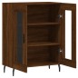 vidaXL Credenza Rovere Marrone 69,5x34x90 cm in Legno Multistrato vidaXL Credenza Rovere Marrone 69,5x34x90 cm in Legno Multistrato