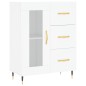 vidaXL Credenza Bianca 69,5x34x90 cm in Legno Multistrato vidaXL Credenza Bianca 69,5x34x90 cm in Legno Multistrato