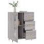 vidaXL Credenza Grigio Sonoma 69,5x34x90 cm in Legno Multistrato vidaXL Credenza Grigio Sonoma 69,5x34x90 cm in Legno Multistrato