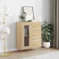 vidaXL Credenza Rovere Sonoma 69,5x34x90 cm in Legno Multistrato vidaXL Credenza Rovere Sonoma 69,5x34x90 cm in Legno Multistrato