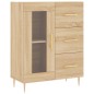 vidaXL Credenza Rovere Sonoma 69,5x34x90 cm in Legno Multistrato vidaXL Credenza Rovere Sonoma 69,5x34x90 cm in Legno Multistrato